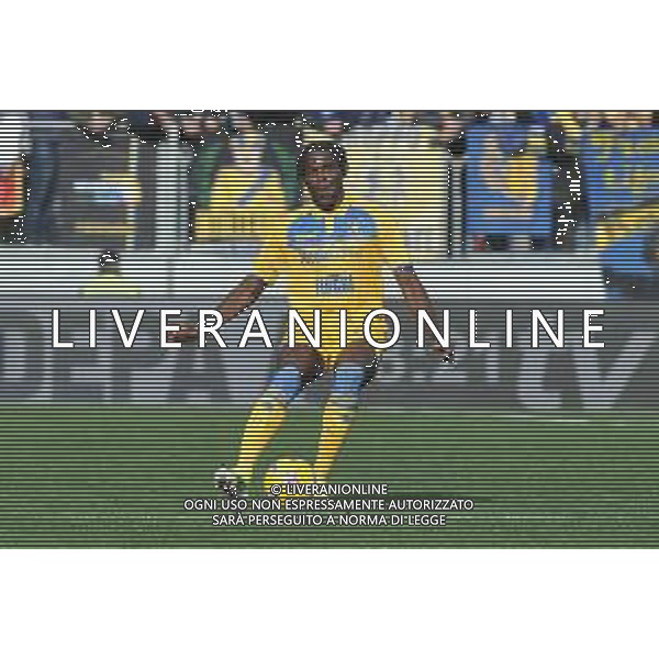 Frosinone vs Lecce - Campionato Serie A TIM - 27 giornata - Stadio B.Stirpe - Frosinone 03-03-2024 nella foto Caleb Okoli ©Federico Gaetano / AGENZIA ALDO LIVERANI SAS