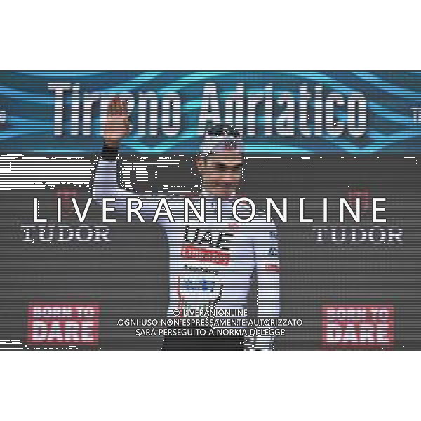 04-03-2024 Tirreno - Adriatico; Tappa 01 Lido Di Camaiore; 2024, Uae Team Emirates; Ayuso Pesquera, Juan; Lido Di Camaiore; FOTO STEFANO SIROTTI-AG ALDO LIVERANI SAS