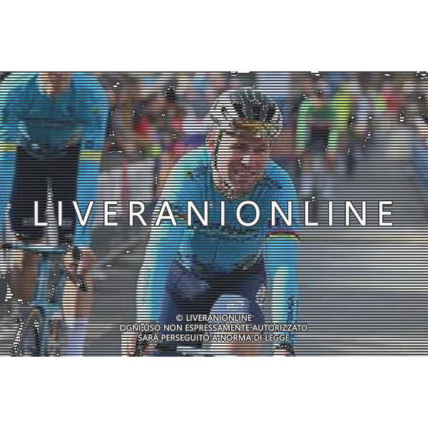 05-03-2024 Tirreno - Adriatico; Tappa 02 Camaiore - Follonica; 2024, Astana Qazaqstan; Cavendish, Mark; Camaiore; ©SIROTTI/ AGENZIA ALDO LIVERANI SAS