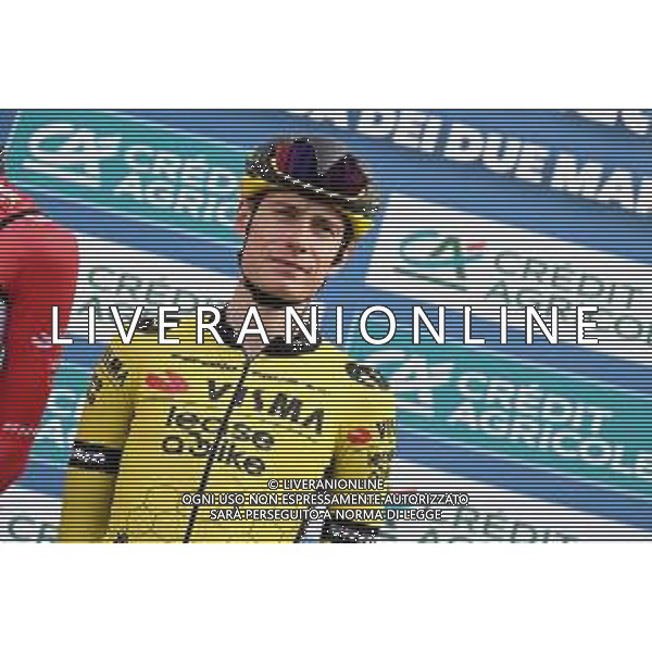 05-03-2024 Tirreno - Adriatico; Tappa 02 Camaiore - Follonica; 2024, Visma - Lease A Bike; Vingegaard, Jonas; Camaiore; ©SIROTTI/ AGENZIA ALDO LIVERANI SAS