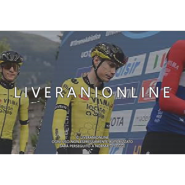 05-03-2024 Tirreno - Adriatico; Tappa 02 Camaiore - Follonica; 2024, Visma - Lease A Bike; Vingegaard, Jonas; Camaiore; ©SIROTTI/ AGENZIA ALDO LIVERANI SAS
