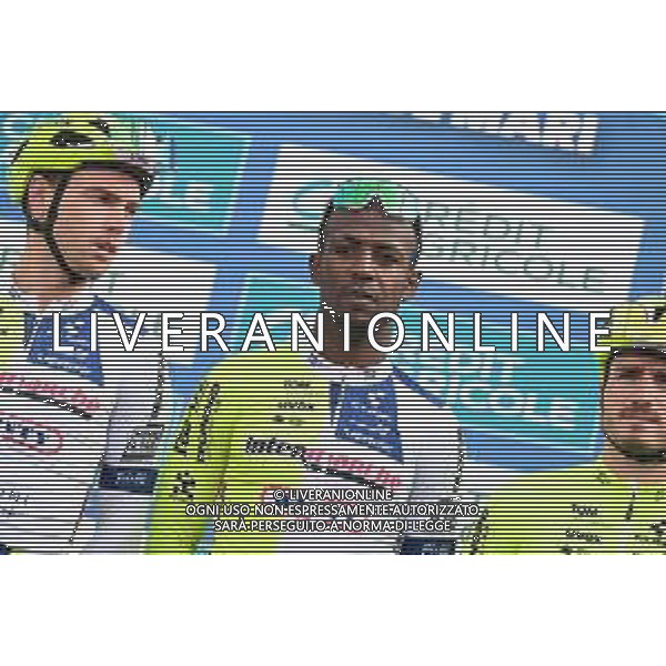 05-03-2024 Tirreno - Adriatico; Tappa 02 Camaiore - Follonica; 2024, Intermarche - Wanty; Gyrmai Hailu, Biniam; Camaiore; ©SIROTTI/ AGENZIA ALDO LIVERANI SAS