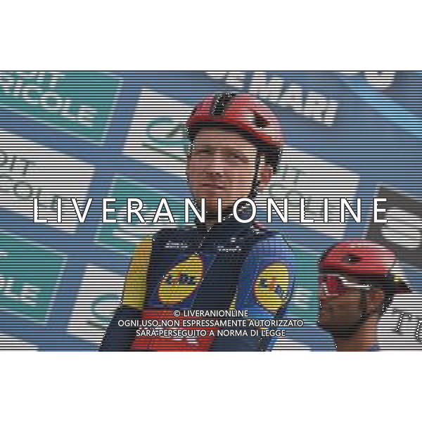 05-03-2024 Tirreno - Adriatico; Tappa 02 Camaiore - Follonica; 2024, Lidl - Trek; Geoghegan, Hart Tao; Camaiore; ©SIROTTI/ AGENZIA ALDO LIVERANI SAS