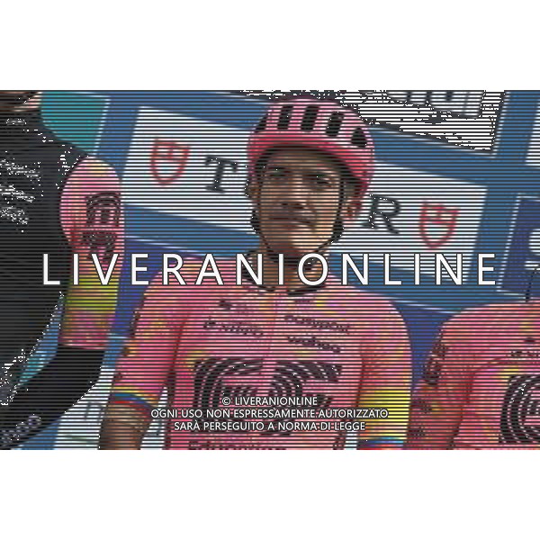 05-03-2024 Tirreno - Adriatico; Tappa 02 Camaiore - Follonica; 2024, Ef Education - Easypost; Carapaz Antonio, Richard Antonio; Camaiore; ©SIROTTI/ AGENZIA ALDO LIVERANI SAS