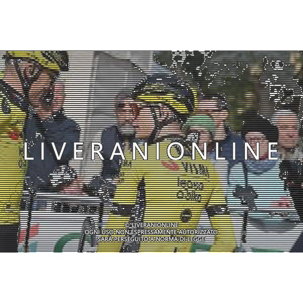 05-03-2024 Tirreno - Adriatico; Tappa 02 Camaiore - Follonica; 2024, Visma - Lease A Bike; Vingegaard, Jonas; Camaiore; ©SIROTTI/ AGENZIA ALDO LIVERANI SAS