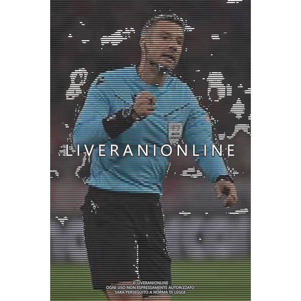 TVRG Bayern Monaco vs Lazio nella foto l\'arbitro Slavko Vincic (SLO) Monaco di Baviera (GER) 05-03-2024 Allianz Arena - Football Arena Monaco UEFA Champions League - ottavi di finale gara di ritorno foto Roberto Garavaglia/Agenzia Aldo Liverani sas/AGENZIA ALDO LIVERANI SAS