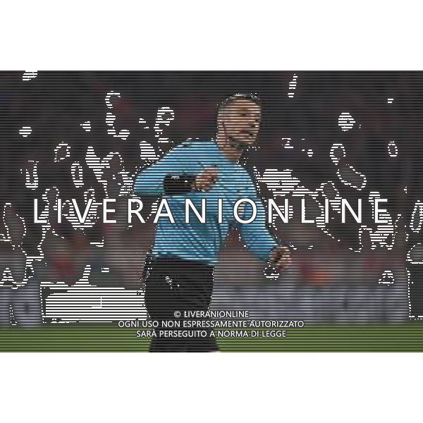 TVRG Bayern Monaco vs Lazio nella foto l\'arbitro Slavko Vincic (SLO) Monaco di Baviera (GER) 05-03-2024 Allianz Arena - Football Arena Monaco UEFA Champions League - ottavi di finale gara di ritorno foto Roberto Garavaglia/Agenzia Aldo Liverani sas/AGENZIA ALDO LIVERANI SAS