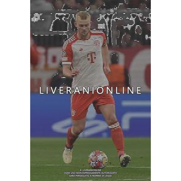 TVRG Bayern Monaco vs Lazio nella foto Matthijs de Ligt (Bayern Monaco) Monaco di Baviera (GER) 05-03-2024 Allianz Arena - Football Arena Monaco UEFA Champions League - ottavi di finale gara di ritorno foto Roberto Garavaglia/Agenzia Aldo Liverani sas/AGENZIA ALDO LIVERANI SAS