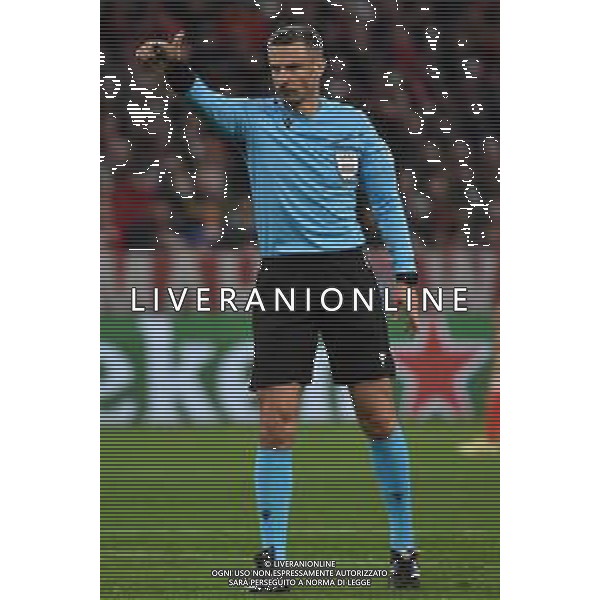 TVRG Bayern Monaco vs Lazio nella foto l\'arbitro Slavko Vincic (SLO) Monaco di Baviera (GER) 05-03-2024 Allianz Arena - Football Arena Monaco UEFA Champions League - ottavi di finale gara di ritorno foto Roberto Garavaglia/Agenzia Aldo Liverani sas/AGENZIA ALDO LIVERANI SAS