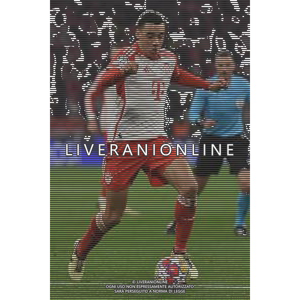TVRG Bayern Monaco vs Lazio nella foto Jamal Musiala (Bayern Monaco) Monaco di Baviera (GER) 05-03-2024 Allianz Arena - Football Arena Monaco UEFA Champions League - ottavi di finale gara di ritorno foto Roberto Garavaglia/Agenzia Aldo Liverani sas/AGENZIA ALDO LIVERANI SAS