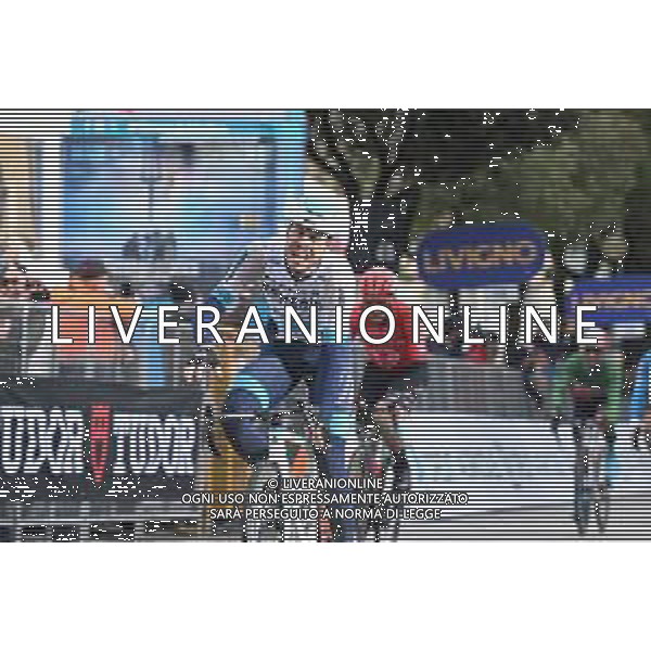 06-03-2024 Tirreno - Adriatico; Tappa 03 Volterra - Gualdo Tadino; 2024, Bahrain Victorious; Bauhaus, Phil; Gualdo Tadino; ©SIROTTI/AGENZIA ALDO LIVERANI SAS