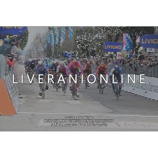 07-03-2024 Tirreno - Adriatico; Tappa 04 Arrone - Giulianova; 2024, Lidl - Trek; 2024, Alpecin - Deceuninck; 2024, Israel - Premier Tech; Milan, Jonathan; Philipsen, Jasper; Strong, Corbin; Giulianova; FOTO STEFANO SIROTTI-AG ALDO LIVERANI SAS