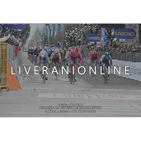 07-03-2024 Tirreno - Adriatico; Tappa 04 Arrone - Giulianova; 2024, Lidl - Trek; 2024, Alpecin - Deceuninck; 2024, Israel - Premier Tech; Milan, Jonathan; Philipsen, Jasper; Strong, Corbin; Giulianova; FOTO STEFANO SIROTTI-AG ALDO LIVERANI SAS