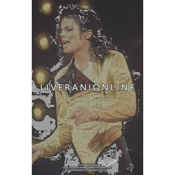 NEG-RETROSPETTIVA MICHAEL JACKSON CANTANTE NELLA FOTO MICHAEL JACKSON IN ITALIA NELL\'ANNO 1990 AG ALDO LIVERANI SAS