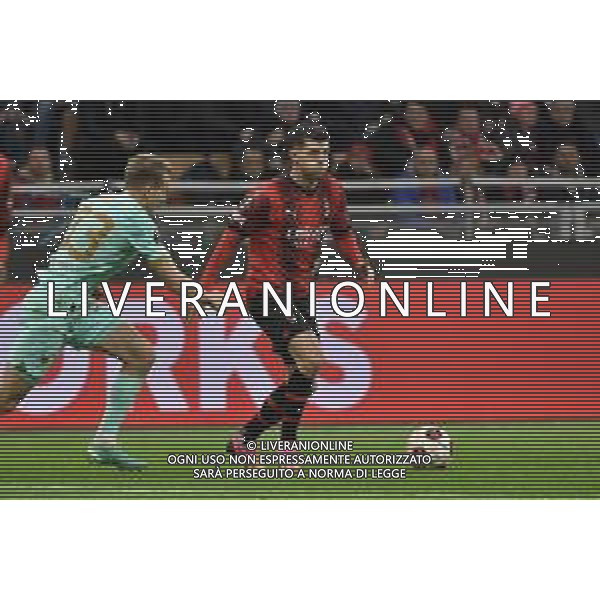 Milan vs Slavia Praga nella foto Christian Mate Pulisic (Milan) Milano 07-03-2024 Stadio Giuseppe Meazza - San Siro UEFA Europa League - ottavi di finale gara di andata foto Roberto Garavaglia/Agenzia Aldo Liverani sas/AGENZIA ALDO LIVERANI SAS