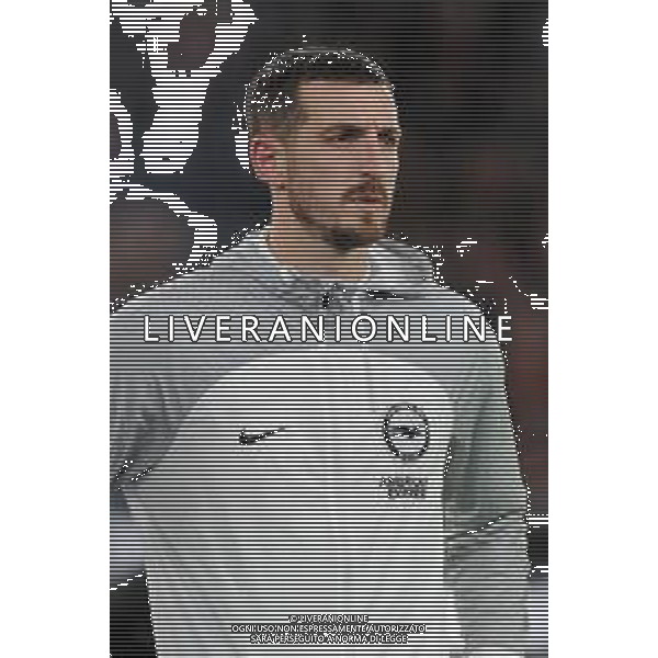 Roma vs Brighton - Europa League ottavi di finale - Gara di andata - Stadio Olimpico - Roma 07-03-2024 nella foto Lewis Dunk ©Federico Gaetano/AGENZIA ALDO LIVERANI SAS