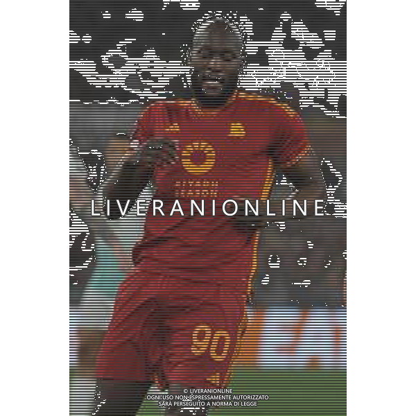 Roma vs Brighton - Europa League ottavi di finale - Gara di andata - Stadio Olimpico - Roma 07-03-2024 nella foto Romelu Lukaku ©Federico Gaetano/AGENZIA ALDO LIVERANI SAS