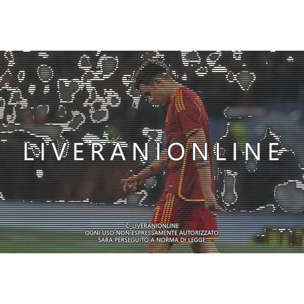 Roma vs Brighton - Europa League ottavi di finale - Gara di andata - Stadio Olimpico - Roma 07-03-2024 nella foto Paulo Dybala ©Federico Gaetano/AGENZIA ALDO LIVERANI SAS