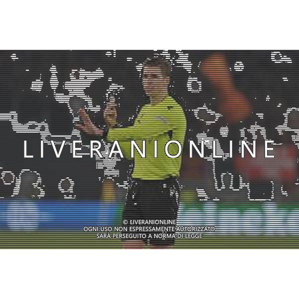 Roma vs Brighton - Europa League ottavi di finale - Gara di andata - Stadio Olimpico - Roma 07-03-2024 nella foto Francois Letexier arbitro ©Federico Gaetano/AGENZIA ALDO LIVERANI SAS