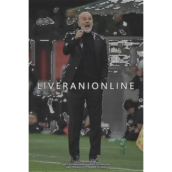 Milan vs Slavia Praga nella foto Stefano Pioli allenatore Milan Milano 07-03-2024 Stadio Giuseppe Meazza - San Siro UEFA Europa League - ottavi di finale gara di andata foto Roberto Garavaglia/Agenzia Aldo Liverani sas/AGENZIA ALDO LIVERANI SAS