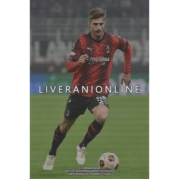 Milan vs Slavia Praga nella foto Matteo Gabbia (Milan) Milano 07-03-2024 Stadio Giuseppe Meazza - San Siro UEFA Europa League - ottavi di finale gara di andata foto Roberto Garavaglia/Agenzia Aldo Liverani sas/AGENZIA ALDO LIVERANI SAS