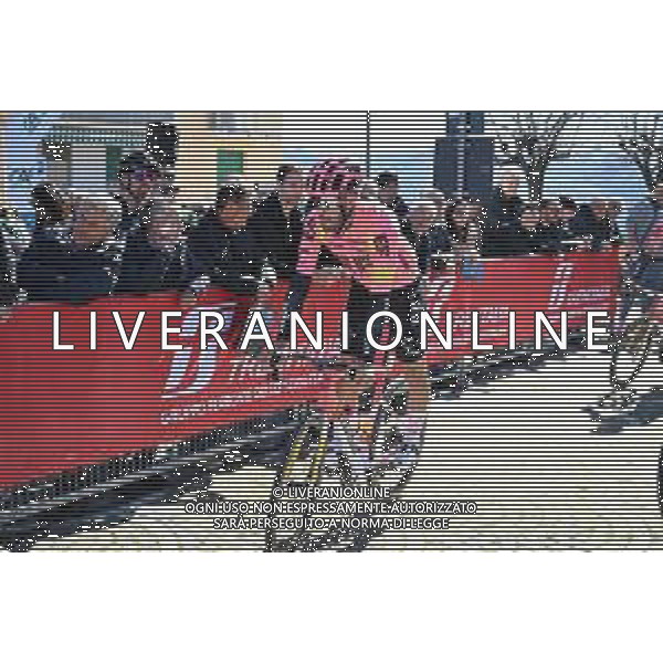 08-03-2024 Tirreno - Adriatico; Tappa 05 Torricella Sicura - Valle Castellana; 2024, Ef Education - Easypost; Bettiol, Alberto; Torricella Sicura; ©SIROTTI /AGENZIA ALDO LIVERANI SAS