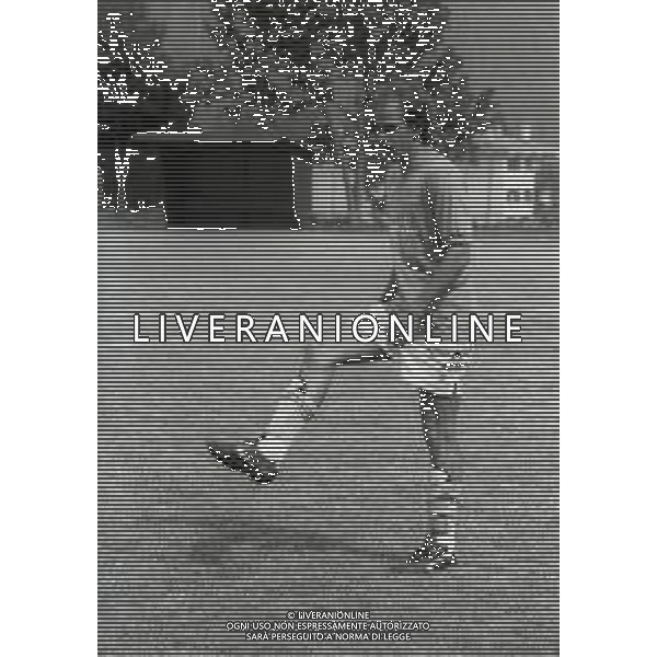NEG-1991 ALLENAMENTO NAPOLI RITIRO ESTIVO NELLA FOTO ALEMAO AG ALDO LIVERANI SAS