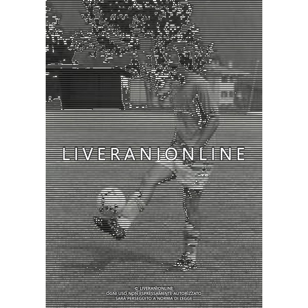 NEG-1991 ALLENAMENTO NAPOLI RITIRO ESTIVO NELLA FOTO ALEMAO AG ALDO LIVERANI SAS
