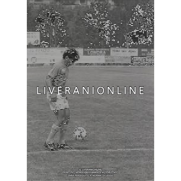 NEG-1991 ALLENAMENTO NAPOLI RITIRO ESTIVO NELLA FOTO GIANFRANCO ZOLA AG ALDO LIVERANI SAS