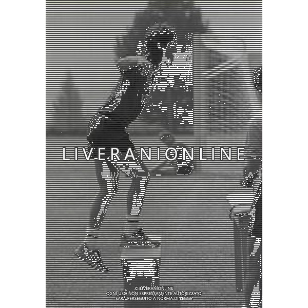 NEG-1991 ALLENAMENTO NAPOLI RITIRO ESTIVO NELLA FOTO FERNANDO DE NAPOLI AG ALDO LIVERANI SAS