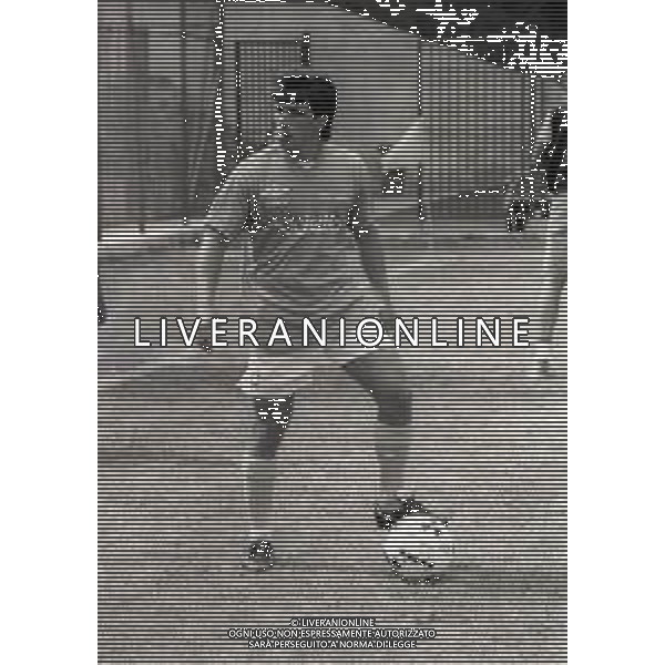 NEG-1991 ALLENAMENTO NAPOLI RITIRO ESTIVO NELLA FOTO GIANFRANCO ZOLA AG ALDO LIVERANI SAS