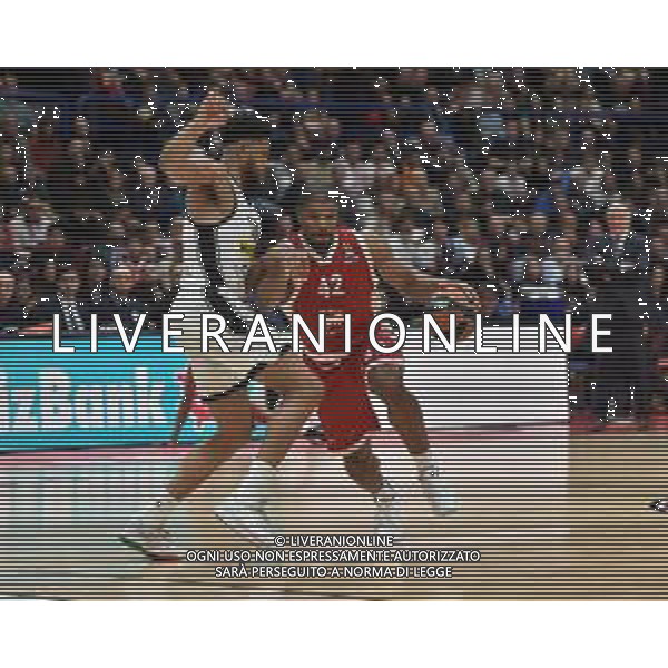 TVRG EA7 Emporio Armani Olimpia Milano vs Partizan Mozzart Bet Belgrado nella foto Kyle Hines (Olimpia Milano) e sulla SX Bruno Caboclo (Partizan Belgrado) Assago (MI) 08-03-2024 Mediolanum Forum Turkish Airlines EuroLeague 28a giornata regular season foto Roberto Garavaglia/Agenzia Aldo Liverani sas/AGENZIA ALDO LIVERANI SAS