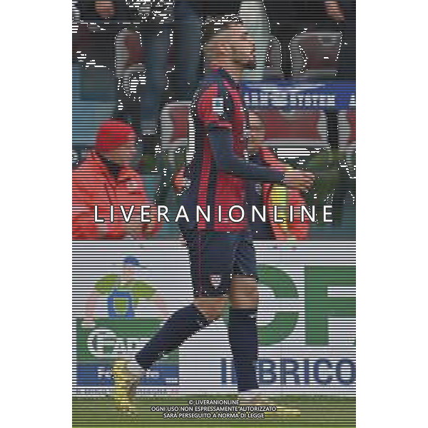9-3-2024. Cagliari calcio-U.S. Salernitana. 28° giornata campionato calcio italiano Serie A 2023/2024, stadio Unipol Domus Cagliari. Foto Salvatore Moi/Agenzia Aldo Liverani s.as. Nella foto: Gol ed esultanza del Cagliari in casa contro Salernitana nello stadio Unipol Domus di Cagliari. Segna: Gianluca Gaetano Cagliari ©MOI SALVATORE/AGENZIA ALDO LIVERANI SAS