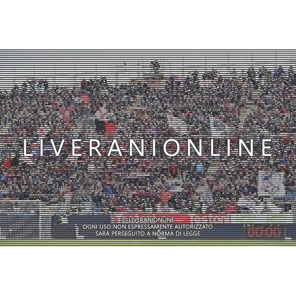 9-3-2024. Cagliari calcio-U.S. Salernitana. 28° giornata campionato calcio italiano Serie A 2023/2024, stadio Unipol Domus Cagliari. Foto Salvatore Moi/Agenzia Aldo Liverani s.as. Nella foto: Tifosi del Cagliari in casa, nella curva sud dello stadio Unipol Domus di Cagliari ©MOI SALVATORE/AGENZIA ALDO LIVERANI SAS