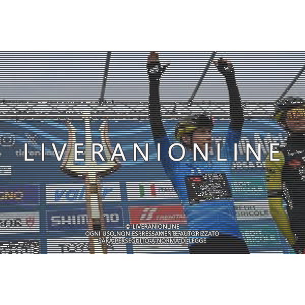 09-03-2024 Tirreno - Adriatico; Tappa 06 Sassoferrato - Monte Petrano; 2024, Visma - Lease A Bike; Vingegaard, Jonas; Sassoferrato; ©SIROTTI/AGENZIA ALDO LIVERANI SAS