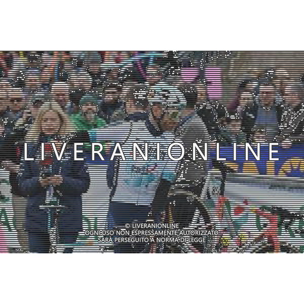 09-03-2024 Tirreno - Adriatico; Tappa 06 Sassoferrato - Monte Petrano; 2024, Bahrain Victorious; Caruso, Damiano; Sassoferrato; ©SIROTTI/AGENZIA ALDO LIVERANI SAS