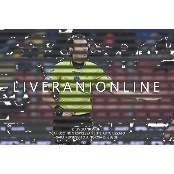TVRG Cremonese vs Como nella foto l\'arbitro Giacomo Camplone di Pescara Cremona 09-03-2024 Stadio Giovanni Zini Campionato Serie BKT - 29a giornata foto Roberto Garavaglia/Agenzia Aldo Liverani sas/AGENZIA ALDO LIVERANI SAS