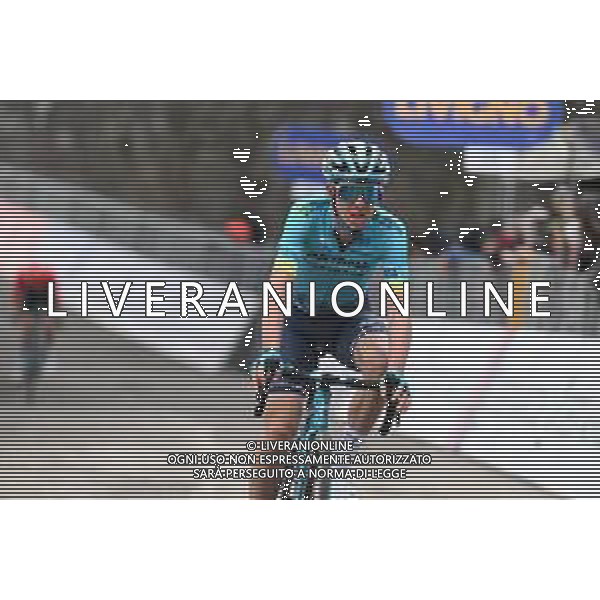 09-03-2024 Tirreno - Adriatico; Tappa 06 Sassoferrato - Monte Petrano; 2024, Astana Qazaqstan; Fortunato, Lorenzo; Monte Petrano; ©SIROTTI/AGENZIA ALDO LIVERANI SAS