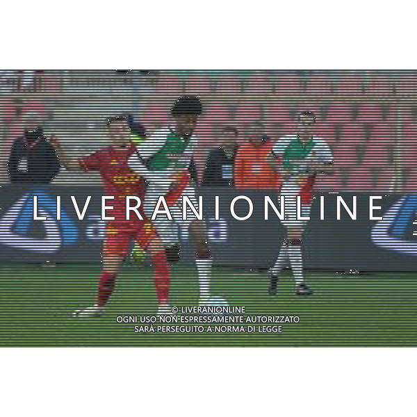Stadio Nicola Ceravolo Serie B 2023-2024 Nella foto: Jari Vandeputte e Natan Girma -CATANZARO - REGGIANA Campionato Calcio Serie BKT 09-03-2024 ©Andrea Rosito/AGENZIA ALDO LIVERANI SAS