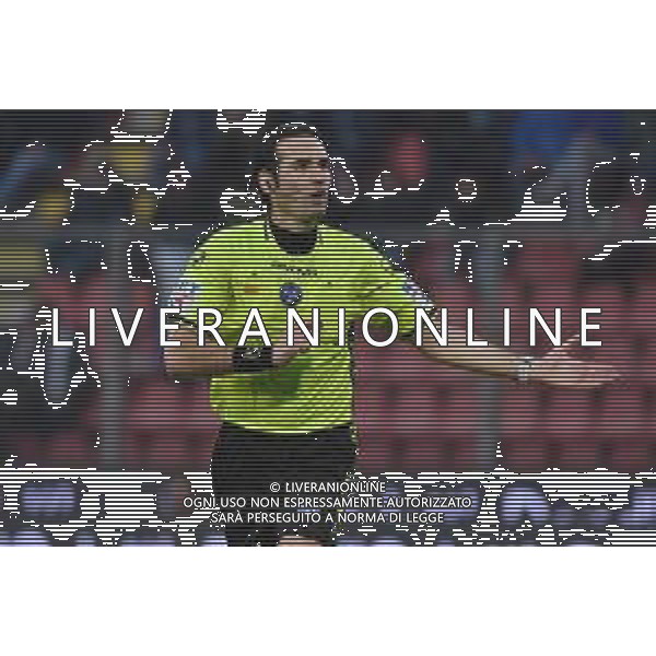 TVRG Cremonese vs Como nella foto l\'arbitro Giacomo Camplone di Pescara Cremona 09-03-2024 Stadio Giovanni Zini Campionato Serie BKT - 29a giornata foto Roberto Garavaglia/Agenzia Aldo Liverani sas/AGENZIA ALDO LIVERANI SAS