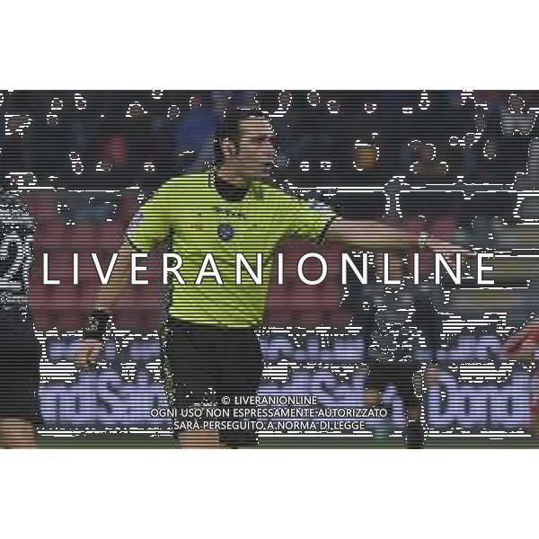 TVRG Cremonese vs Como nella foto l\'arbitro Giacomo Camplone di Pescara Cremona 09-03-2024 Stadio Giovanni Zini Campionato Serie BKT - 29a giornata foto Roberto Garavaglia/Agenzia Aldo Liverani sas/AGENZIA ALDO LIVERANI SAS