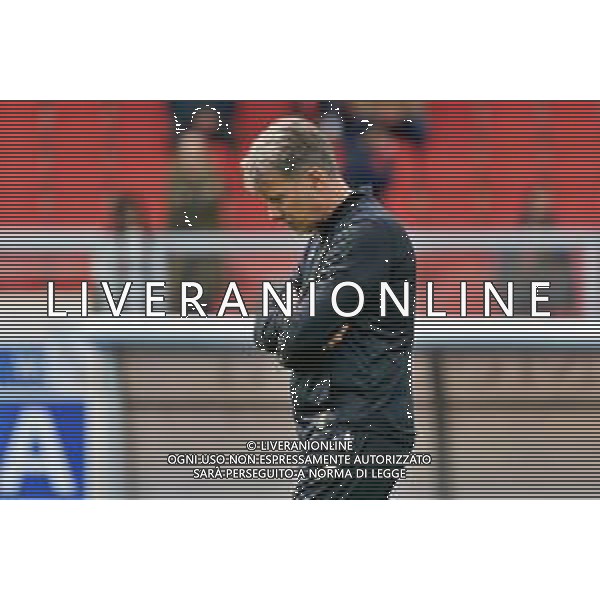 TVEM coach Marco Baroni of Hellas Verona during the Italian soccer Serie A match Lecce vs Hellas Verona on March 10, 2024 at Via del Mare Stadium in Lecce, Italy. Photo Emmanuele Mastrodonato/agenzia Liverani/AGENZIA ALDO LIVERANI SAS