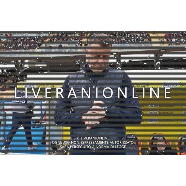 TVEM coach Roberto D’Aversa of US Lecce during the Italian soccer Serie A match Lecce vs Hellas Verona on March 10, 2024 at Via del Mare Stadium in Lecce, Italy. Photo Emmanuele Mastrodonato/agenzia Liverani/AGENZIA ALDO LIVERANI SAS