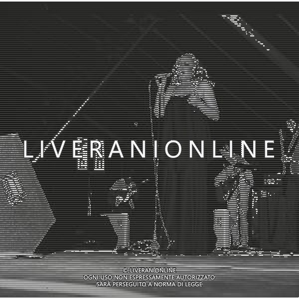 NEG-RETROSPETTIVA MINA MAZZINI CANTANTE NELLA FOTO MINA MAZZINI CANTA ALLA BUSSOLA DI VIAREGGIO NELL\'ANNO 1978 AG ALDO LIVERANI SAS