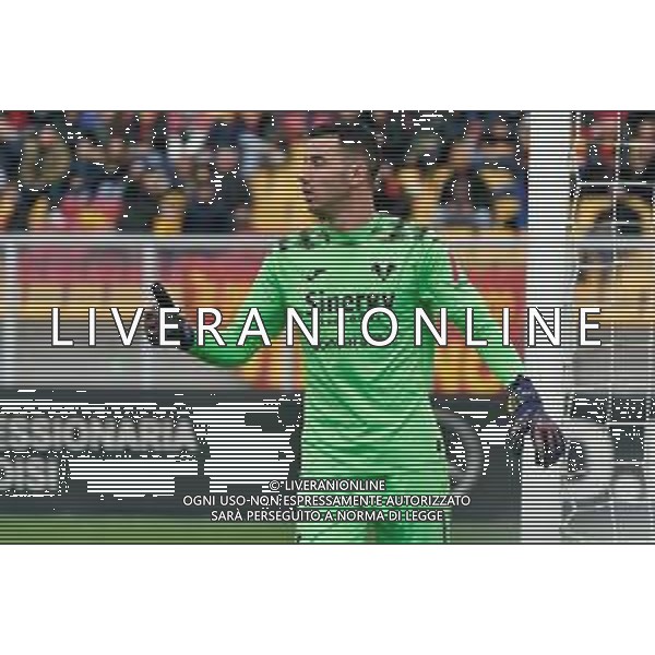 TVEM Lorenzo Montipò of Hellas Verona during the Italian soccer Serie A match Lecce vs Hellas Verona on March 10, 2024 at Via del Mare Stadium in Lecce, Italy. Photo Emmanuele Mastrodonato/agenzia Liverani/AGENZIA ALDO LIVERANI SAS