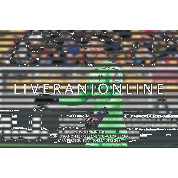 TVEM Lorenzo Montipò of Hellas Verona during the Italian soccer Serie A match Lecce vs Hellas Verona on March 10, 2024 at Via del Mare Stadium in Lecce, Italy. Photo Emmanuele Mastrodonato/agenzia Liverani/AGENZIA ALDO LIVERANI SAS