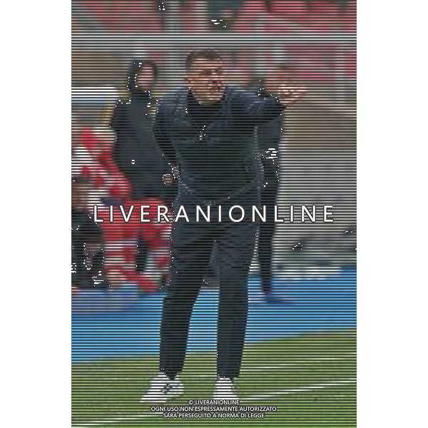 TVEM coach Roberto D’Aversa of US Lecce during the Italian soccer Serie A match Lecce vs Hellas Verona on March 10, 2024 at Via del Mare Stadium in Lecce, Italy. Photo Emmanuele Mastrodonato/agenzia Liverani/AGENZIA ALDO LIVERANI SAS