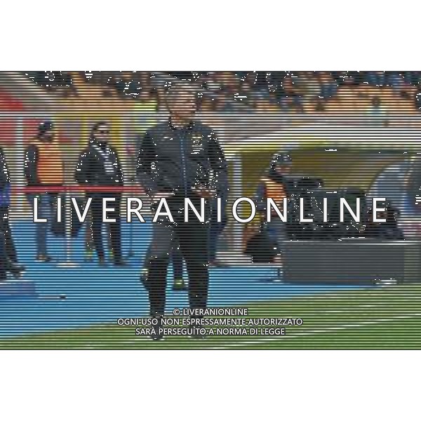 TVEM coach Marco Baroni of Hellas Verona during the Italian soccer Serie A match Lecce vs Hellas Verona on March 10, 2024 at Via del Mare Stadium in Lecce, Italy. Photo Emmanuele Mastrodonato/agenzia Liverani/AGENZIA ALDO LIVERANI SAS