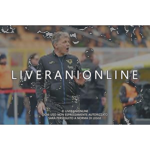 TVEM coach Marco Baroni of Hellas Verona during the Italian soccer Serie A match Lecce vs Hellas Verona on March 10, 2024 at Via del Mare Stadium in Lecce, Italy. Photo Emmanuele Mastrodonato/agenzia Liverani/AGENZIA ALDO LIVERANI SAS