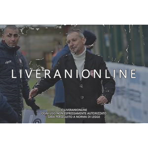 TVRG Sant\'Angelo vs Forlì nella foto Mauro Antonioli allenatore Forlì Sant\'Angelo Lodigiano (LO) 10-03-2024 Stadio comunale Carlo Chiesa Campionato Serie D girone D - 26a giornata foto Roberto Garavaglia/Agenzia Aldo Liverani sas